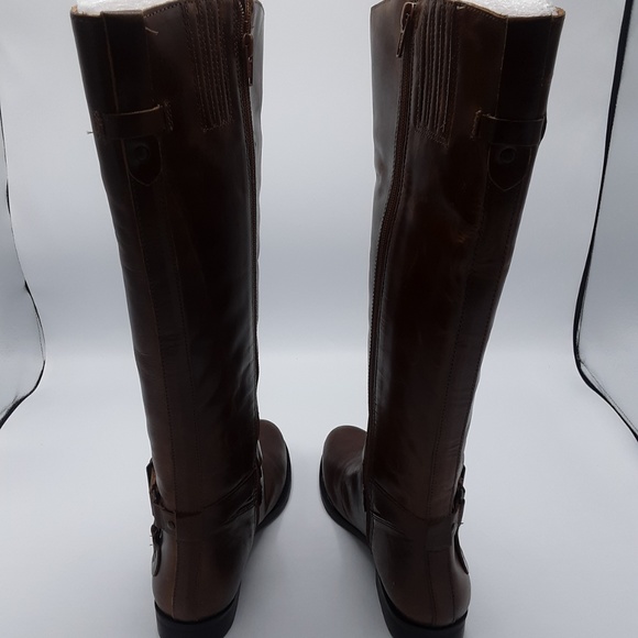 Matisse Britain Brown Leather Riding Boots - Picture 5 of 7